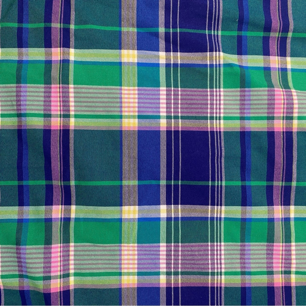 Polo by Ralph Lauren Men's Multicolor Plaid Dress Shirt, Long Sleeve, Size 3XB - Picture 13 of 14